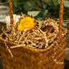 Balsa Circle Natural 8 oz Crinkle Cut Kraft Paper Shreds Basket Gift Box Filler Wedding Party Events Reception Decorations Supplies view 4
