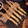Pure Natural Organic Changbai Mountain White Ginseng Whole Ginseng Dried Ginseng Sun-Dried Ginseng,20-26Roots/500Gram,500 Gram/Box. view 2