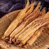 Pure Natural Organic Changbai Mountain White Ginseng Whole Ginseng Dried Ginseng Sun-Dried Ginseng,20-26Roots/500Gram,500 Gram/Box. view 3