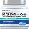 Piping Rock KSM-66 Ashwagandha L-Theanine Supplement | 800mg | 100 Caplets | Advanced Complex Root Extract | Vegan, Non-GMO, Gluten Free view 1