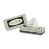 Floral Soft White Facial Tissue, 2-Ply, 100 Sheets/Box, 30 Boxes/Carton view 1
