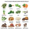 Fruits and Veggies Supplement Powerfull Blend of 39 Whole Fruits and Veggies, Fills Nutritional Gaps, Get Energy, Well-being. USA Made Non-GMO/Vegan/Gluten Free. Packaging May Vary (30 Day Supply) view 3