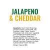 Ovation Foods Steak-N-Eggs Beef Strips,1g Sugar, High-Protein Jerky (29g premium protein), Gluten Free, KETO, 190 mg choline Paleo 1.6oz Bag - Jalapeno Cheddar view 4