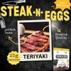 Ovation Foods Steak-N-Eggs Beef Strips, Zero Sugar, High-Protein Jerky (25g premium protein), Gluten Free, KETO, Paleo 1.6oz Bag (10 count) - Teriyaki view 4
