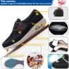 Men's Wide Width Shoes with Adjustable Closure Lightweight,Removable Memory Foam Insoles Lightweight for Diabetic Edema Plantar Fasciitis Men 7/Women 8 view 3