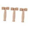 DOITOOL 3pcs Massage Roller for Face and Neck Wooden Design for Relaxation and Muscle Relief Portable Two- Massage Tool Home Travel Use view 1