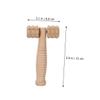 DOITOOL 3pcs Massage Roller for Face and Neck Wooden Design for Relaxation and Muscle Relief Portable Two- Massage Tool Home Travel Use view 4