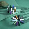 10 PCS Healing Crystals Wands Mini Crystal and 10 PCS Amethyst Crystals Set Wands Polished Healing Crystal Stones Bulk Natural Hexagonal Pointed Reiki Energy Balancing Meditation Therapy Wand view 2