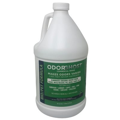 Multi-Surface Odor Eliminator - Odor Ghost - Eliminates Organic Based Odors - Resilient Flooring, Carpet, Tile, Grout, Countertops, Subfloor, Upholstry - 1 Gallon Odor Control Treatment