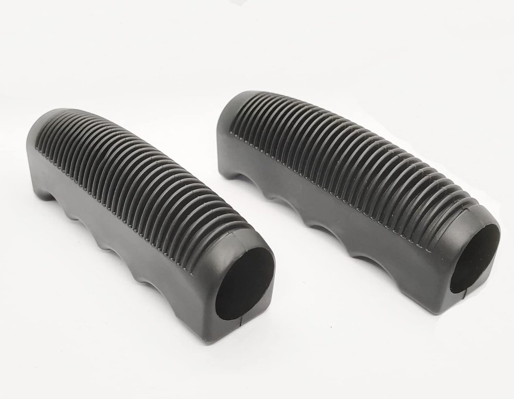 Handle Grips for Wheelchair and Transport chair.Handgrip,Handle Grip,Push Handle, Ergonomic,(HD Bariatric Wheelchair )Inner Dia 7/8 Inch,TRHG,Wheelchair Universal Replacement Parts (1Pair,Black)