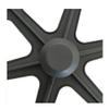 161.75, 16 Inch Replacement Rear Wheels, Manual Wheelchair Accessories, Non-Pneumatic Solid Tires, 1 Pair view 2