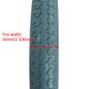 161.75, 16 Inch Replacement Rear Wheels, Manual Wheelchair Accessories, Non-Pneumatic Solid Tires, 1 Pair view 4