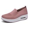 2023 New Air Cushion Orthopedic Shoes,Mesh up Stretch Platform Casual Walking Shoes,Women's Orthopedic Sneakers,Orthopedic Stretch Shoes for Women Arch Support (Pink, 8-8.539) view 1