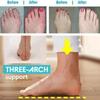 WCXTY Bunion Womens Wedge Platform Sandals,Summer Casual Orthopedic Slippers with Arch Support,Elegant Comfy Foot Correction Beach Flip Flops,for Hallux Valgus (Color : Black, Size : 6) view 4