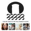 10Pcs Silicone Glasses Nose Pads Silicone Nose Pads for Eyeglasses Eyeglass Glasses mat Nerd Wax for Non-Slip mat Sunglasses view 4