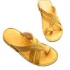 WCXTY Summer Orthopedic Womens Beach Sandals,Casual Lightweight Plantar Fasciitis Flip Flops,Casual Comfy Ring Toe Bunion Slippers,for Travel/Walking (Color : Yellow, Size : 7.5) view 3