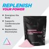 Livingood Daily Electrolytes Powder, Electrolytes Hydration Drink Mix with Vitamin C, Magnesium, Taurine & Sea Salt, Electrolyte Supplement for Energy & Hydration, Keto, Strawberry Lemonade, 30 Srvgs view 2