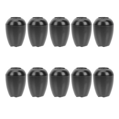 10 Pairs Appendix Ear Plugs Ear Tips for Small Universal Button Buds Component Skull Silicone Case Silicone Cover