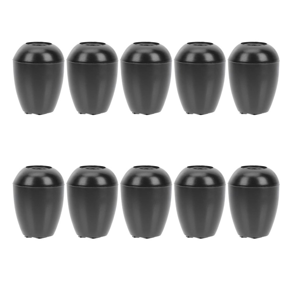 10 Pairs Appendix Ear Plugs Ear Tips for Small Universal Button Buds Component Skull Silicone Case Silicone Cover