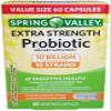 60 Spring Valley Extra Strength Probiotic Capsules 10 Billion CFU 10 Strains '24 view 1
