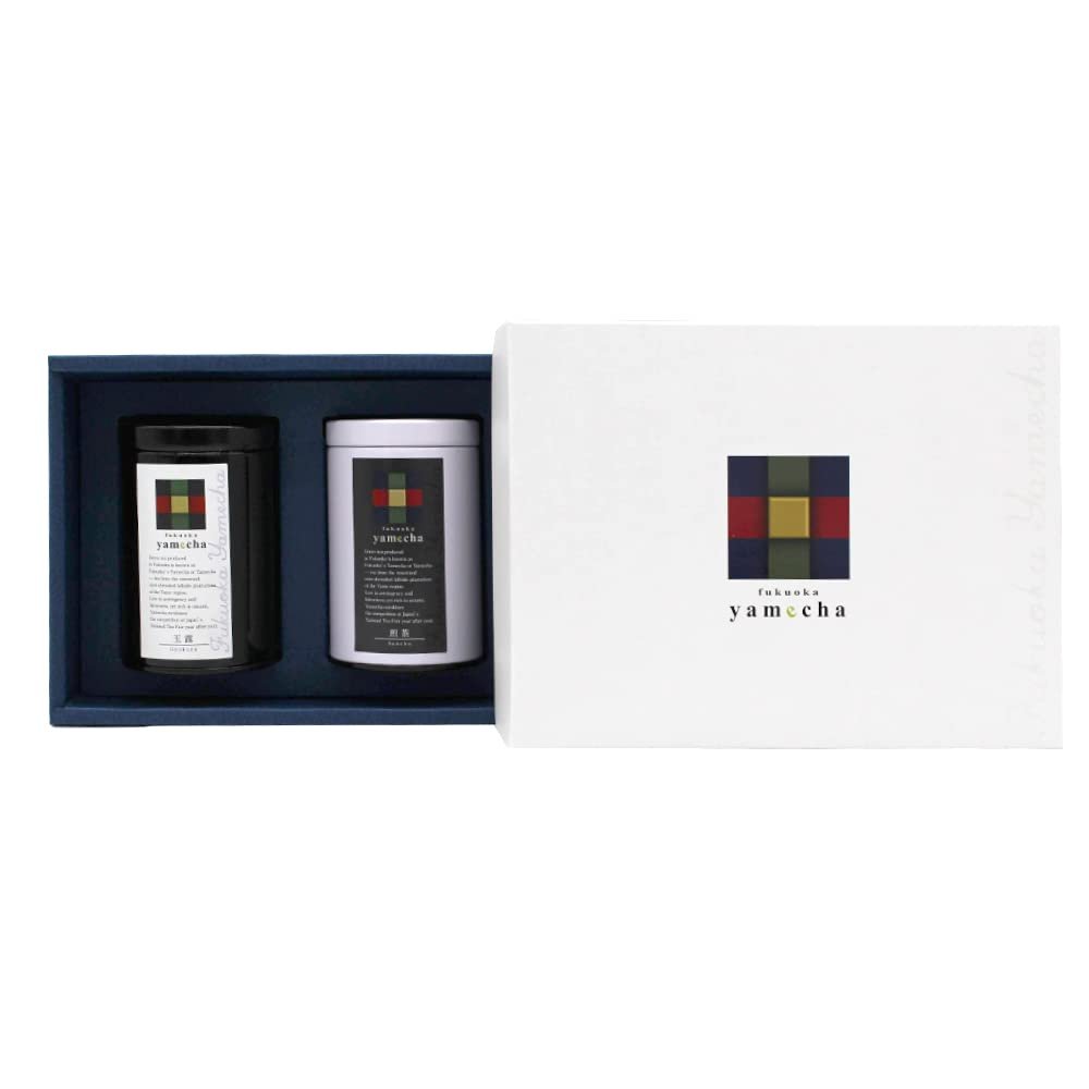  Brand [Japanese Green Tea Gift Set] Sencha 100g & Gyokuro 100g Gift Set 100% Yamecha Yame tea