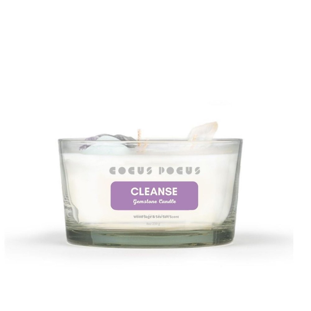 Crystal Cleanse Candle