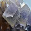 144 Gram Beautiful Cubic Purple Fluorite Crystal Cluster view 2