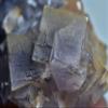 144 Gram Beautiful Cubic Purple Fluorite Crystal Cluster view 4