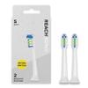 Reach Sonic Antibacterial Replacement Brush Heads, Soft Bristles, 2 Count view 1