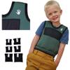 Sensory Weighted Vest for Kids  Adjustable Compression Vest (Small, Ages 2-6) with 6 Removable Weights  Comfortable Snug Fit for Calming Support view 1
