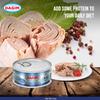 Dagim Solid White Tuna in Oil Fancy Albacore Tuna Fish Can, Kosher Certified, 6 oz. Pack of 24 view 3