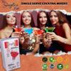 Singlez Bar Premium Martini Mix Collection (10 Pack) - Delicious Martini Cocktail Mixers - Gluten Free, Non GMO & Low Calorie - Fall Gifts for Women, Bachelorette Party Favors For Adults view 3