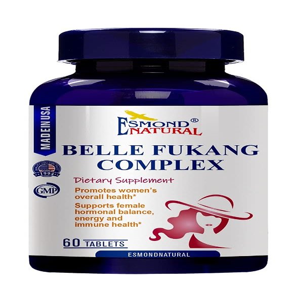 (3 Pack) Esmond Natural: Belle Fukang Complex (Promotes women overall health. Support female hormonal balance, energy and immune health), GMP, Natural Product Assn Certified, Made in USA - 180 Tablets