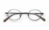 eyebobs Teddy Premium Reading Glasses for Women and Men | Round Average-Size Reading Glasses | Silver Metal Front with Silver Metal and Purple Tort Temples | 4.00 view 2