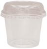 Artnap TS-114 Dessert Cups, 4.6 fl oz (130 ml), Lid 100 Pieces, Diameter 2.9 x Height 0.8 inches (7.3 x 2 cm), Made view 2