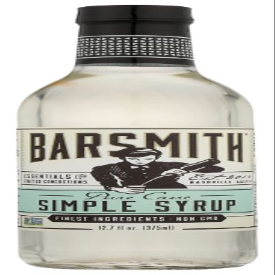 Barsmith Simple Syrup, Non GMO, 12.7 Ounces (Pack Of 6)