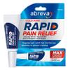 Abreva Cold Sore Treatment Rapid Pain Relief Cream - 1 Tube, 3 Grams view 1
