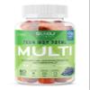 SUKU Teen Boy Multivitamin Gummies  Vitamins A, B12, C, D3, E, Zinc & Biotin  Sugar-Free Vegetarian Supplement for Energy, Growth, Immune & Bone Health  Grape Flavor  60 Count view 1