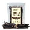 3lb Bulk Vanilla Beans Grade A++| Whole Vanilla Bean Pods For Making Extract & Baking, Ice cream, ~6-8 Inches | Non-GMO. By NYVanilla view 1