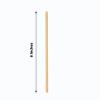 100 Natural 6 in Wheat Sustainable Drinking Straws Wedding Party Events Reception Catering Home Decorations Supplies view 2