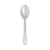 100 pcs 7-Inch Silver Disposable Plastic Party Spoons Wedding Home Catering Reception Tableware Supplies Wholesale view 1