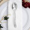 100 pcs 7-Inch Silver Disposable Plastic Party Spoons Wedding Home Catering Reception Tableware Supplies Wholesale view 2