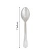 100 pcs 7-Inch Silver Disposable Plastic Party Spoons Wedding Home Catering Reception Tableware Supplies Wholesale view 4
