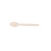 200 pcs 6-Inch Disposable Natural Brown Birch Wooden Spoons - Wedding Party Event Catering Biodegradable Tableware