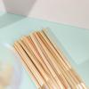 100 Natural 9 in Wheat Sustainable Drinking Straws Wedding Party Events Reception Catering Home Decorations Supplies view 3