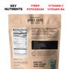Drybox Dried Apple Chips No Sugar Added 3 Pack Apple Crisps, Dehydrated Oven Baked Sliced Apple Snack Packs | Non-GMO Gluten Free Keto Friendly Snack, 1.2 oz per pack, 3 Packs view 2