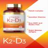 Carlyle Vitamin K2 D3 Supplement | 300 Softgels | 200mcg K2 MK7 & 10,000 IU D3 | Non-GMO, Gluten Free view 4