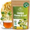 1.8 oz. Linden Tea Loose Leaf Te De Tilo Dried Linden Blossom Herb (Tilia Cordata) - 50g Tea Herbal Lipa Tila view 1