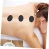 Angoily 10Pcs Volcanic Energy Massage Stones Essential Oil Hot Compress Stones for Relaxation and Skin Care for Home view 3