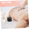 Angoily 10Pcs Volcanic Energy Massage Stones Essential Oil Hot Compress Stones for Relaxation and Skin Care for Home view 4